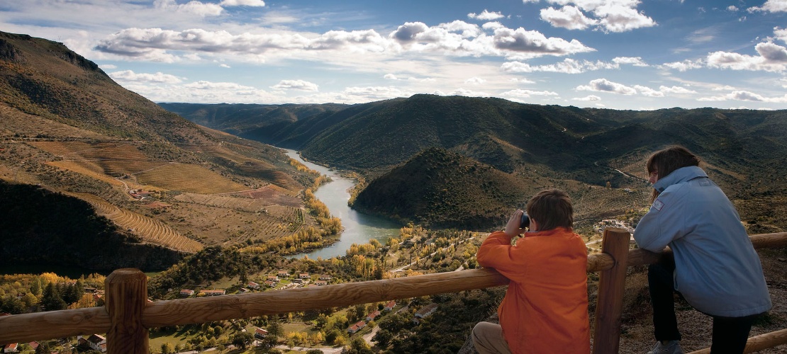 Viewing point at Arribes del Duero.