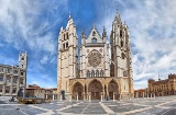 Fachada da catedral de León