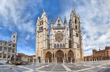 Façade de la cathédrale de León