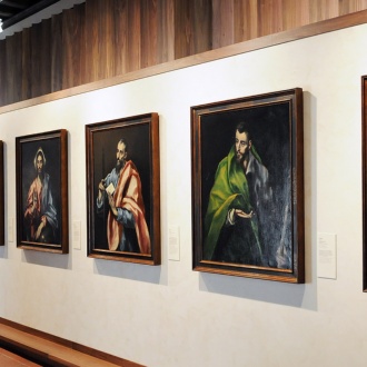 Innenraum des Museumshauses von El Greco