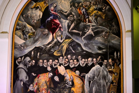 The Burial of Count Orgaz, Church of Santo Tomé, Toledo