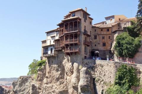 Vista das Casas Suspensas, Cuenca