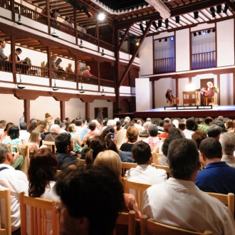 Performance in the Corral de Comedias theatre in Almagro.