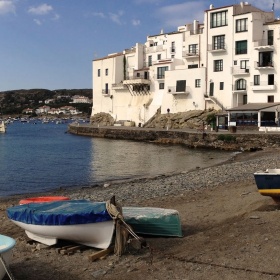 Ansicht von Cadaqués, Girona Ansicht von Cadaqués, Girona