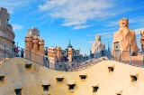 Dach budynku Casa Milà, Barcelona