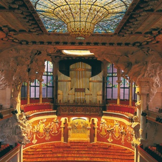 Interior del Palau de la Música Catalana, Barcelona