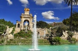 Wasserfall im Park La Ciudadela, Barcelona