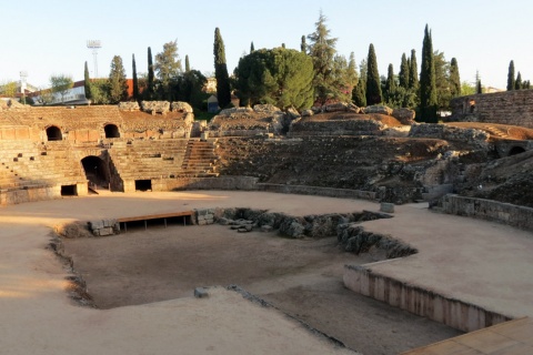 Widok ogólny Amfiteatru w Méridzie