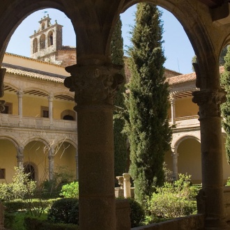 Cloister at Yuste Monastery