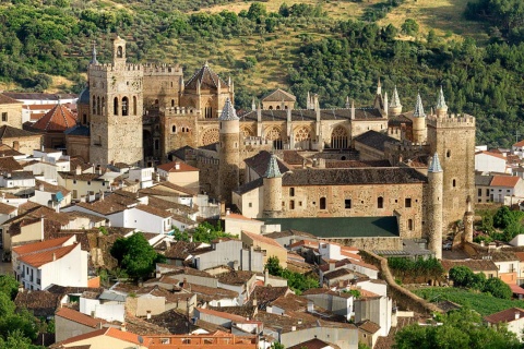 View of the Monastery of Guadalupe