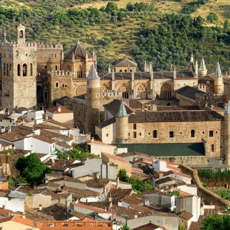 Vista general del Monasterio de Guadalupe