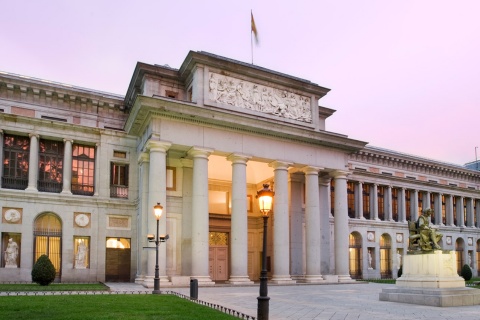 Zewnętrzna część Muzeum Prado