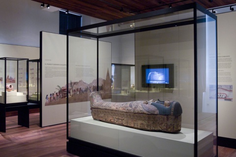 Sala egipska. Narodowe Muzeum Archeologiczne. Madryt