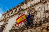 Façade de l'université d'Alcalá de Henares