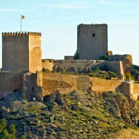Vista general del Castillo de Lorca
