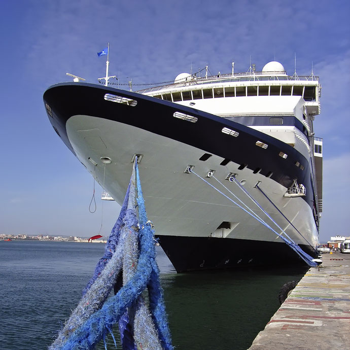 Nave da crociera a Palma di Maiorca