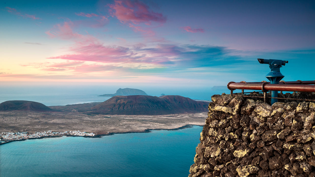 Mirador del Río in Lanzarote Mirador del Río in Lanzarote