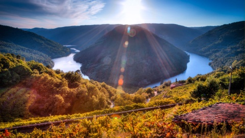 Cabo do Mundo. Ribeira Sacra, Lugo.