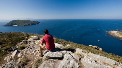 Isla de Ons. Nationalpark der Atlantischen Inseln