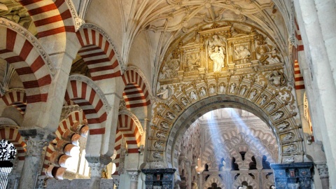 Wejście do kaplicy Villaviciosa, Meczet-Katedra w Kordobie