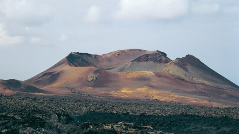 Pejzaż Parku Narodowego Timanfaya