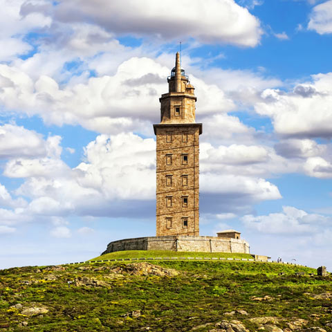 Torre Hércules, A Corunha