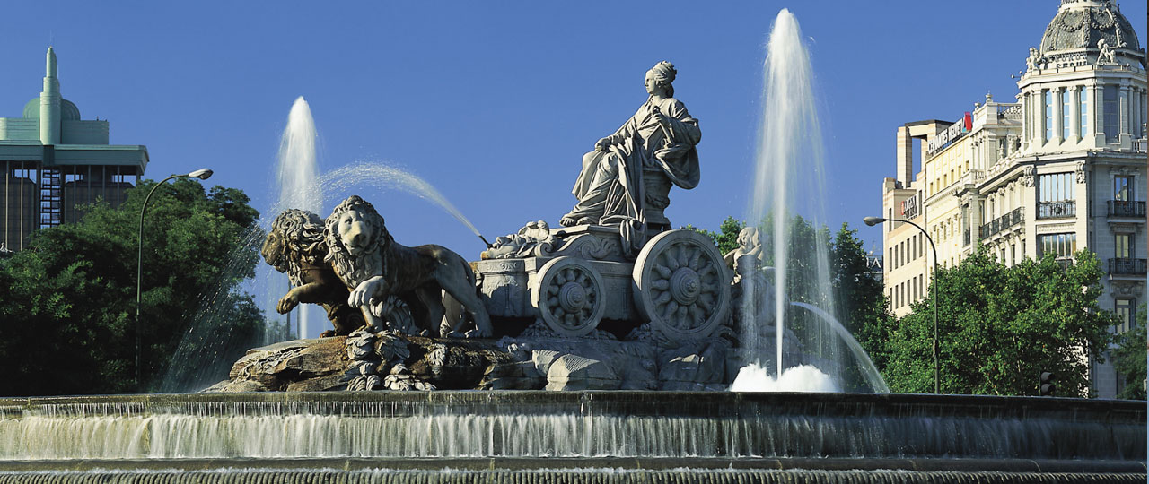 Brunnen »Fuente de Cibeles«, Madrid