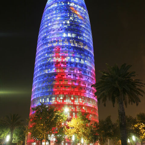 Torre Agbar, Barcellona