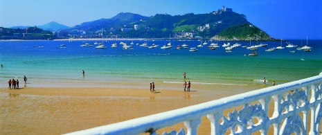 Strand La Concha, San Sebastián