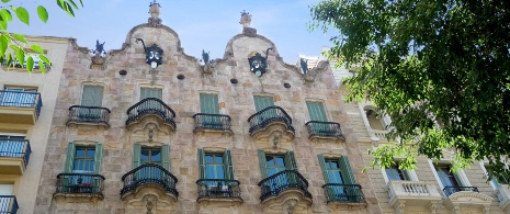 Casa Calvet w Barcelonie