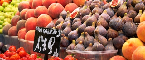 Obst und Gemüse der mediterranen Kost 