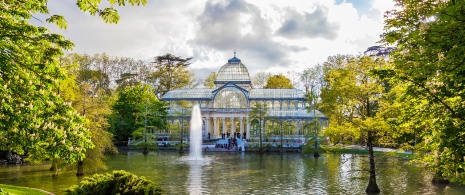 Crystal Palace in Retiro Park, Madrid