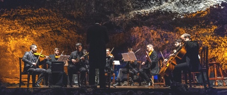 Concierto en la Cueva de los Verdes, Lanzarote