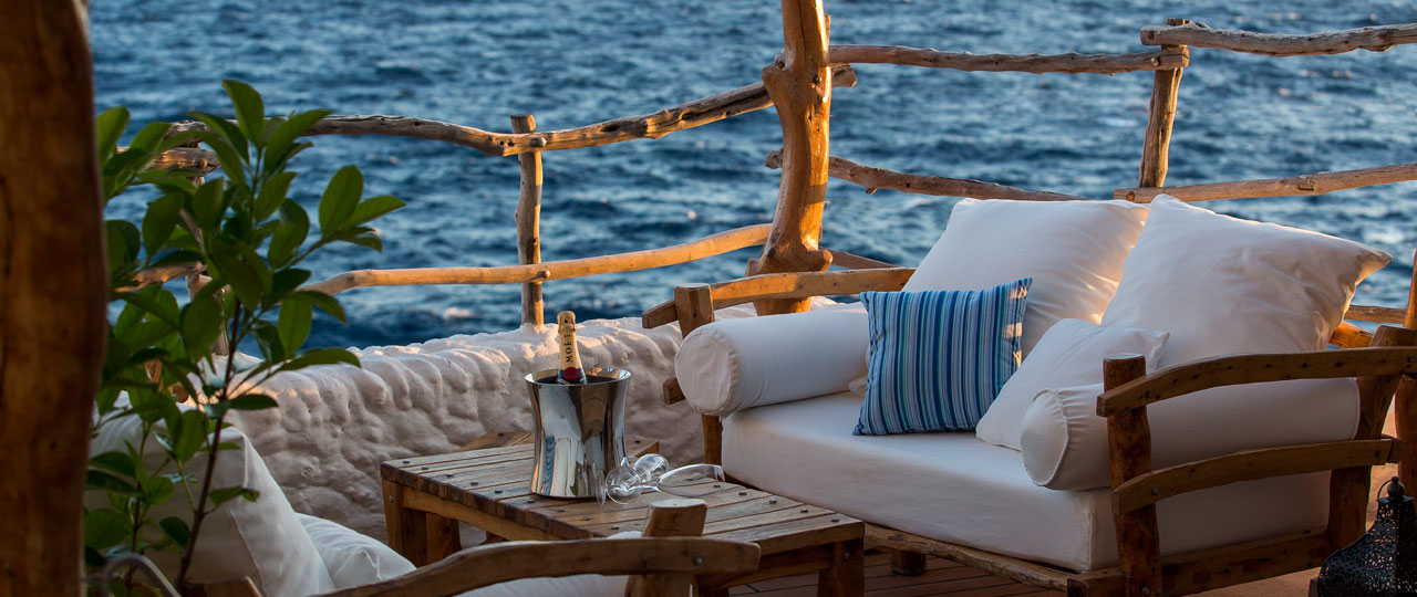 Widoki z Cova d'en Xoroi Widoki z Cova d'en Xoroi