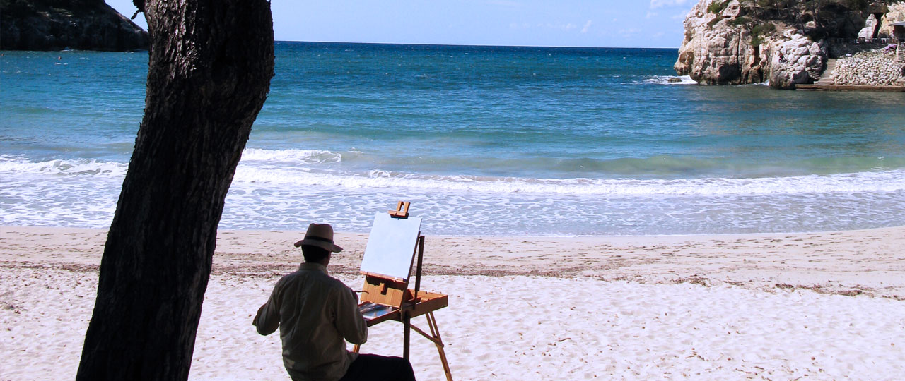 Malarstwo pod gołym niebem, Minorka Malarstwo pod gołym niebem, Minorka