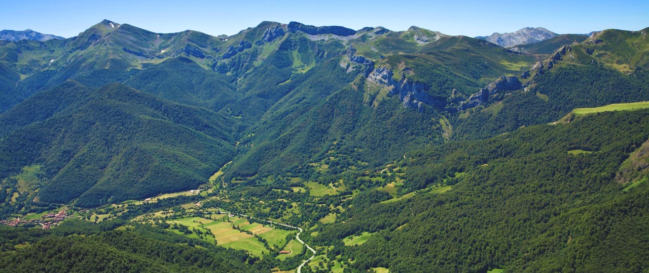 Vista de Fuente Dé, Cantábria