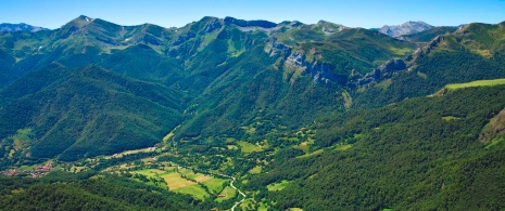 Veduta di Fuente Dé, Cantabria