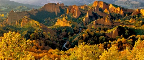 Vue sur Las Médulas, province de León