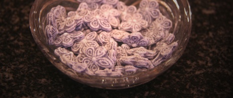 Violet sweets, Madrid