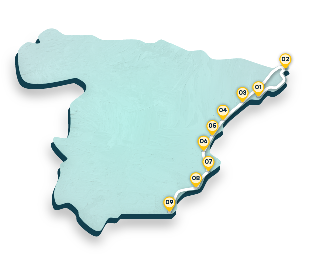 road trip around spain