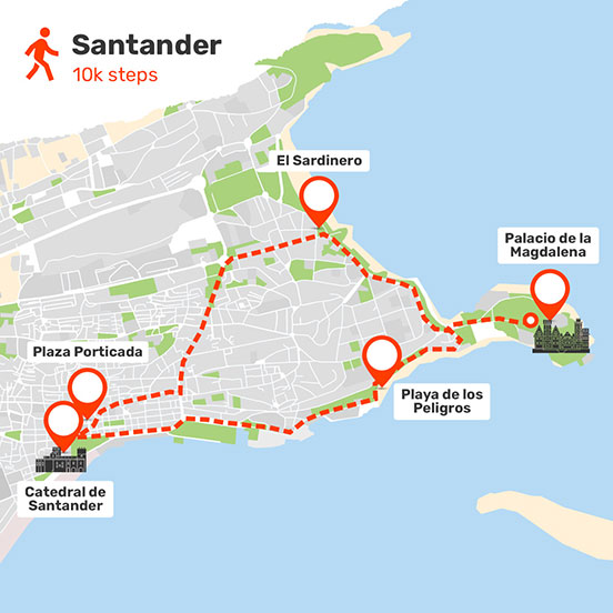 Santander, Spain, Map, History, & Population