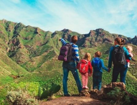 Family fun in nature